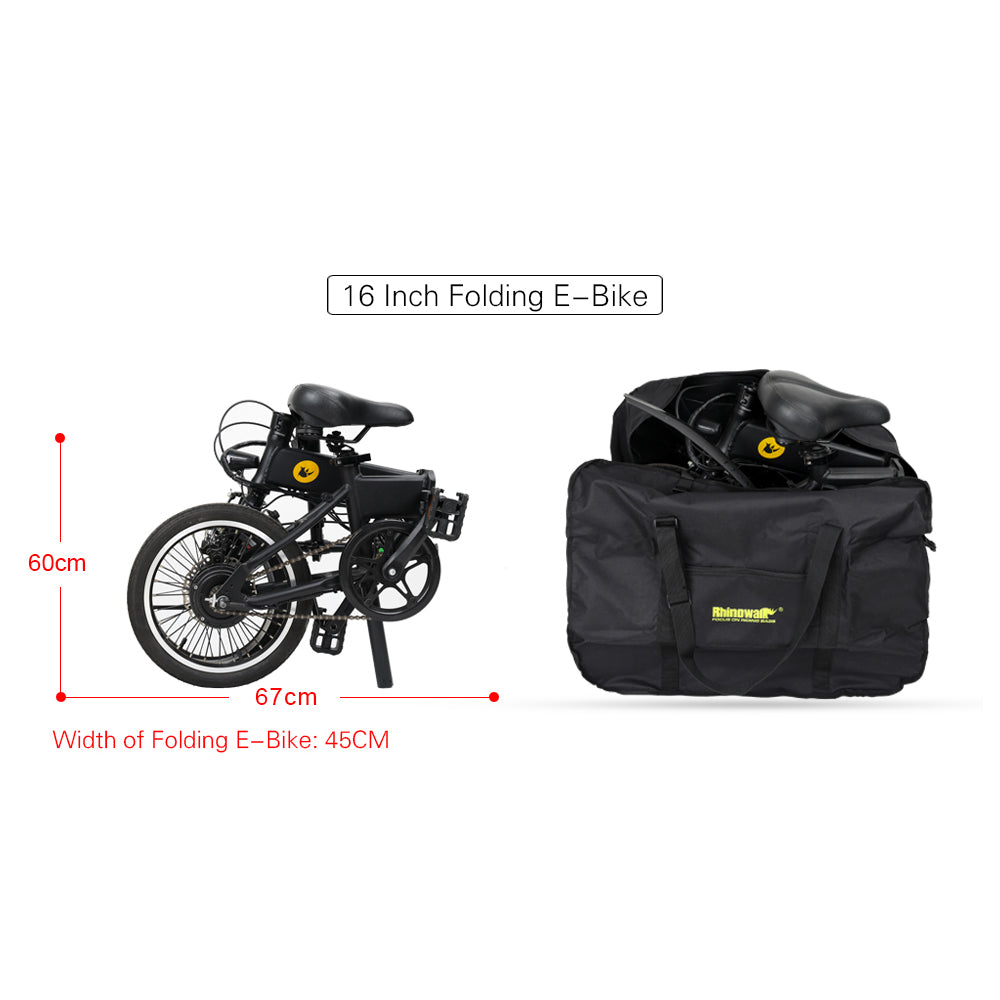 RHINOWALK RF161 Storage Bag for 14 Inch / 16 Inch Folding Bike Portable Handbag RHINOWALK RF161 Storage Bag for 14 Inch / 16 Inch Folding Bike Portable Handbag